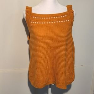 J Crew Crocheted Sleeveless Top